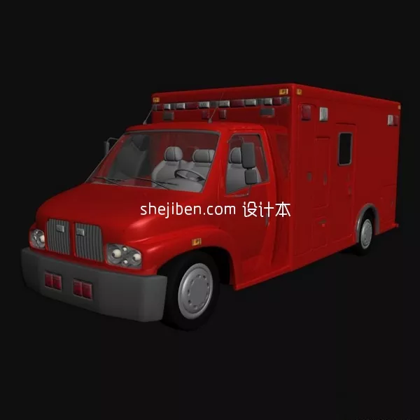 Vintage Soviet Truck 3d model