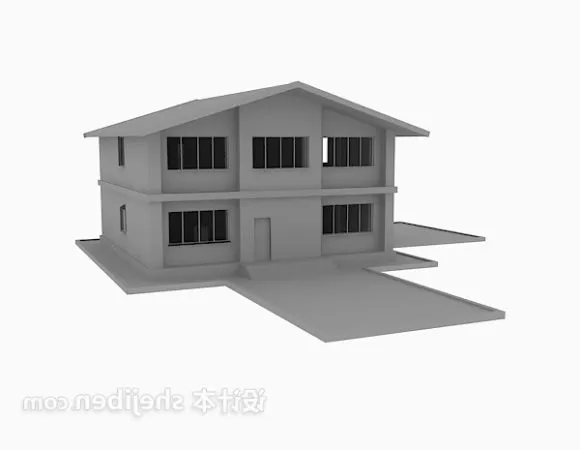 Blacksmith House Building 3d model