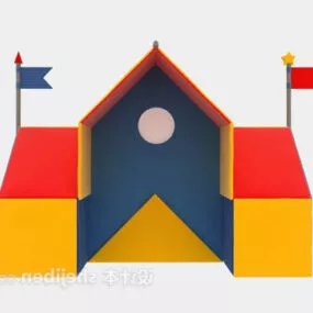 Small House Children Toy 3d model