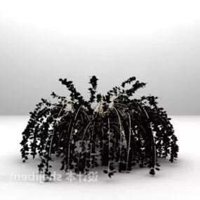Small Indoor Potted 3d model