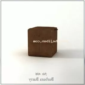 Small Sofa Stool 3d model