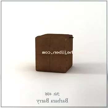Small Sofa Stool 3d model Small Sofa Stool 3d model