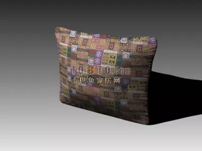 Two Seater Sofa 3d model