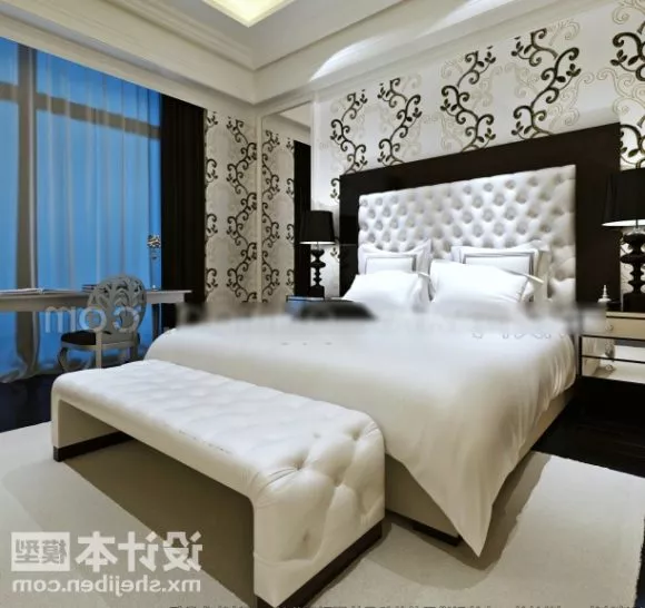Single Bed Modex 3d model