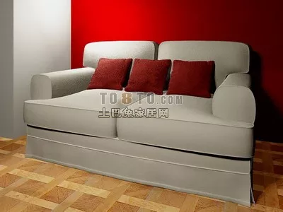 Sofa Klerk Two Seats 3d model