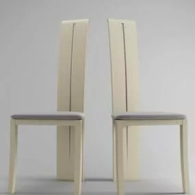 Solid Wood Dinning Chair 3d model