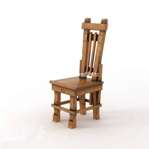 Woven Rope Lounge Chair 3d model