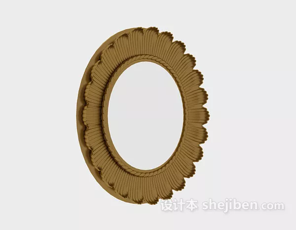 Chinese Frame Style For Window 3d model