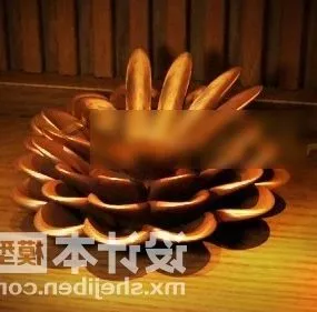 Southeast Asian Jewelry Sculpture 3d model