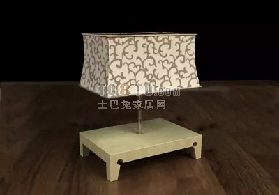 Torchere Floor Lamp Floss 3d model