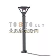 Square Trail Light 3d model Square Trail Light 3d model