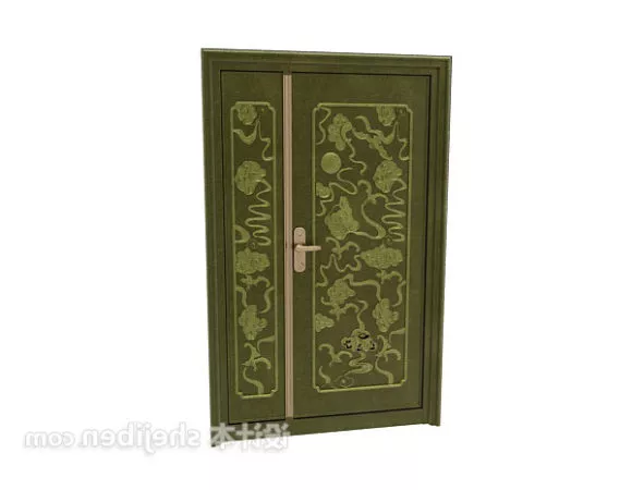 Japanese Door Shoji 3d model
