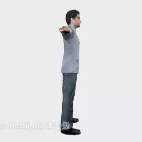 Standing Man Character 3d model