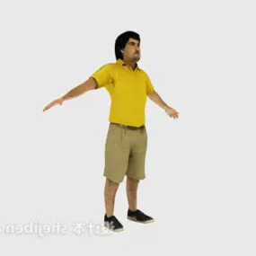 Standing Man Figure 3d model
