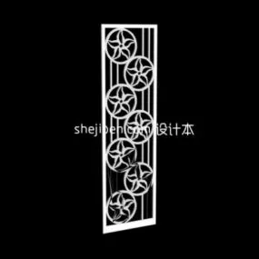 Circle Texture Partition 3d model