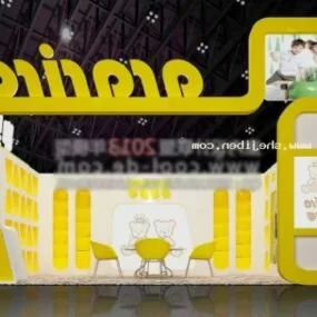 Store Showcase 3d model