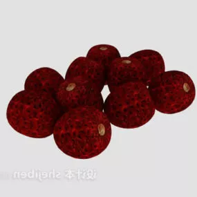 Strawberry Fruit 3d model