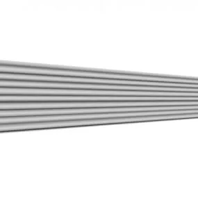 Striped Molding 3d model