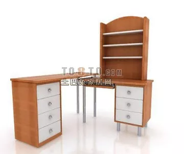 Kid Shelf, Modular Shelf 3d model