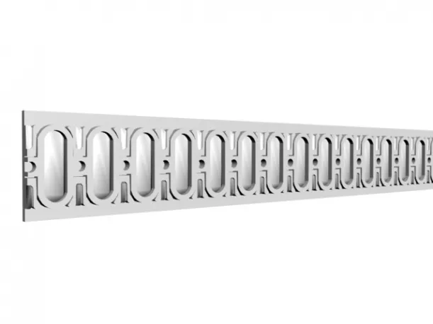 Stylish Carved Plaster 3d model Stylish Carved Plaster 3d model
