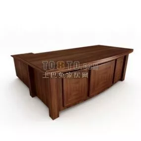 Boutique Work Desk 3d model