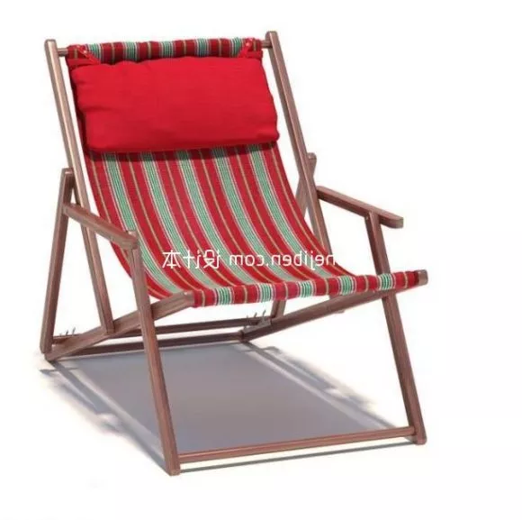 Swivel Chair With Wheels 3d model