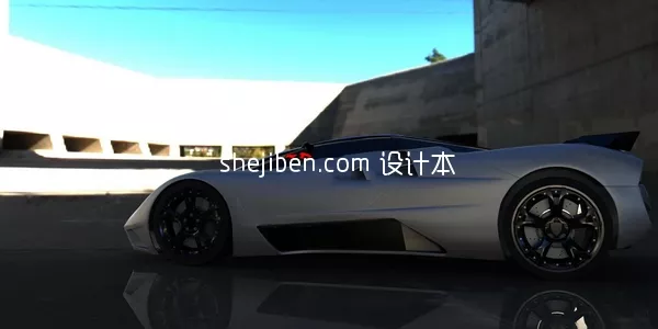 Sci Fi Supercar 3d model Sci Fi Supercar 3d model
