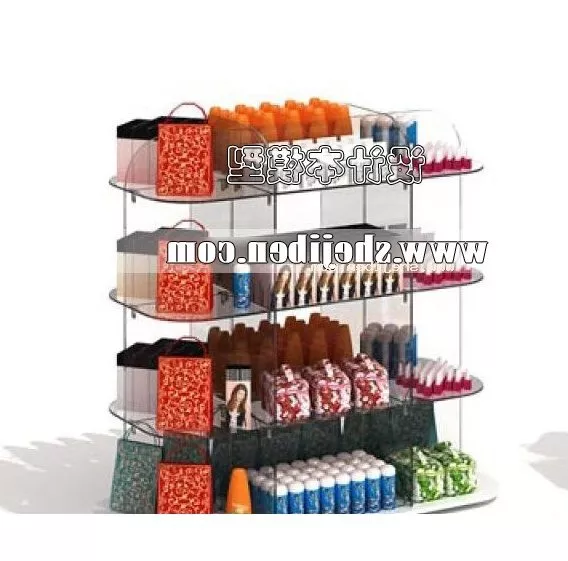Kitchen Shelf Slide Door 3d model
