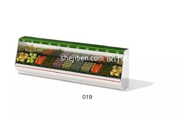 Supermarket Shelves 3d model Supermarket Shelves 3d model