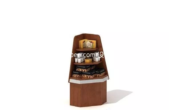 Rustic Cabinet Four Drawers 3d model