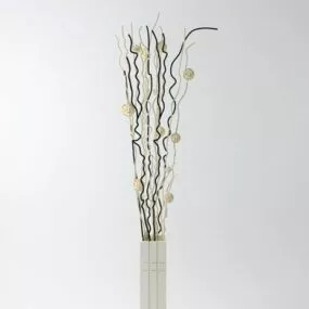 Dry Plant Potted 3d model