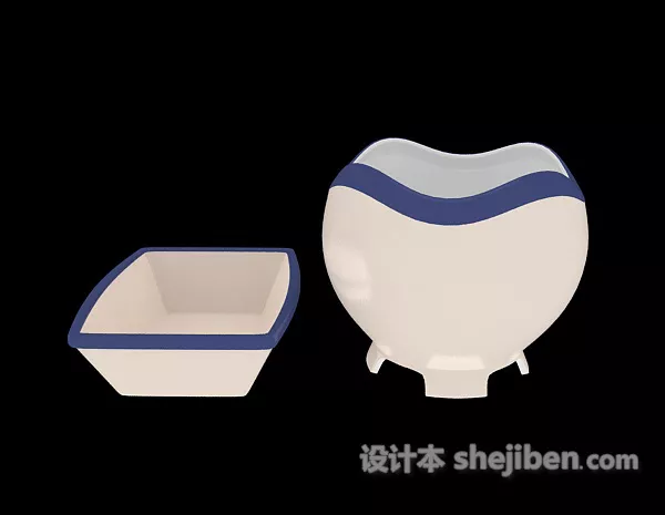 Bowl Ceramic V1 3d model Bowl Ceramic V1 3d model