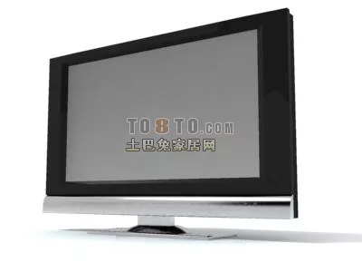 Cartoon Retro Tv 3d model