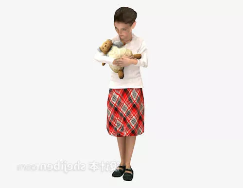 Take Dolls For Woman 3d model Take Dolls For Woman 3d model