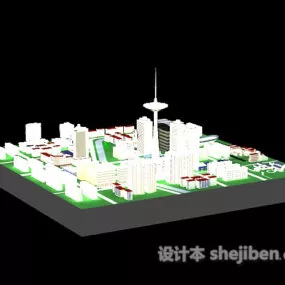 City Physical V1 3d model