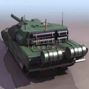 Tank Weapon 3d model Tank Weapon 3d model