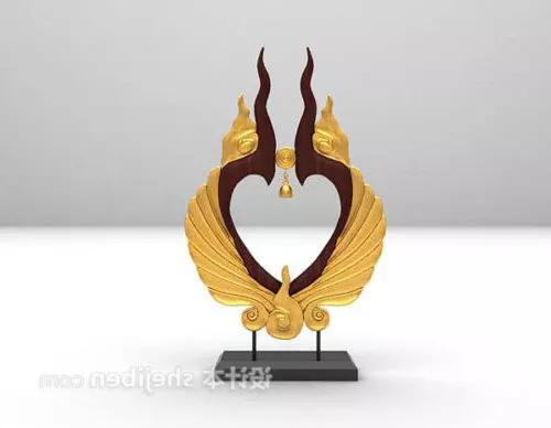 Thai Art Decorative 3d model Thai Art Decorative 3d model