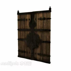 The Ancient Gate Door 3d model
