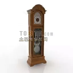 Ancient Bell Clock Tower 3d model