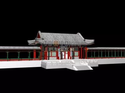 Azadi Square Building 3d model