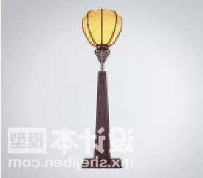 Ancient Floor Lamp Chinese Style 3d model Ancient Floor Lamp Chinese Style 3d model