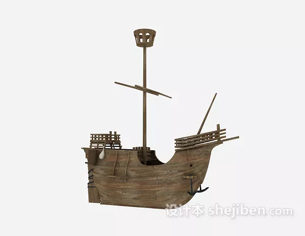 Medieval Ancient Ship 3d model Medieval Ancient Ship 3d model