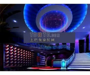 Night Club Bar Interior 3d model Night Club Bar Interior 3d model