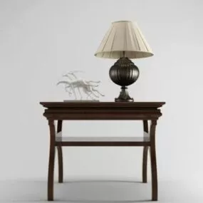 Bedside Table American Style 3d model