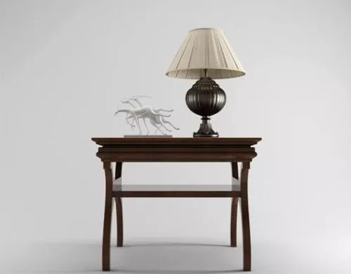 Bedside Table American Style 3d model Bedside Table American Style 3d model