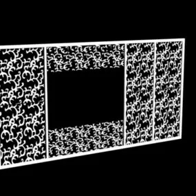 Breakscreen Partition 3d model