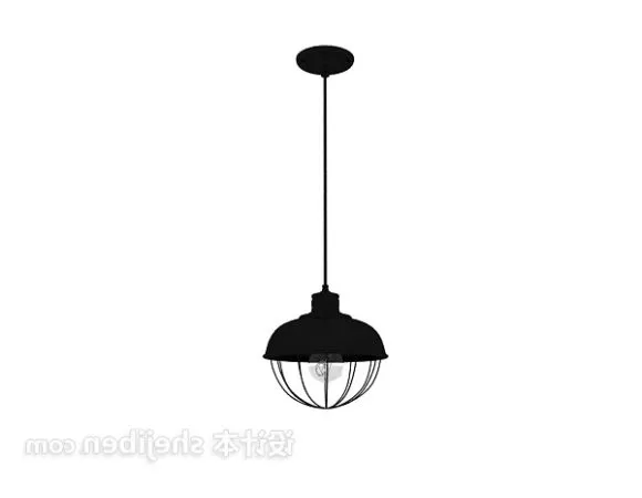 Sphere Crystal Chandelier 3d model