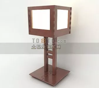Tall Candlestick With Stand 3d model
