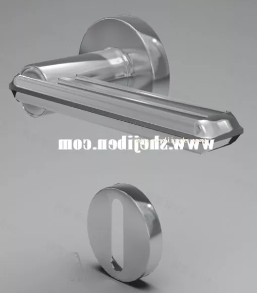 Carved Frame Door 3d model