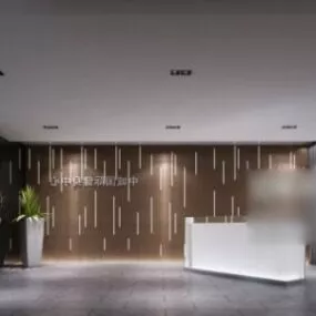 The Front Reception 3d model